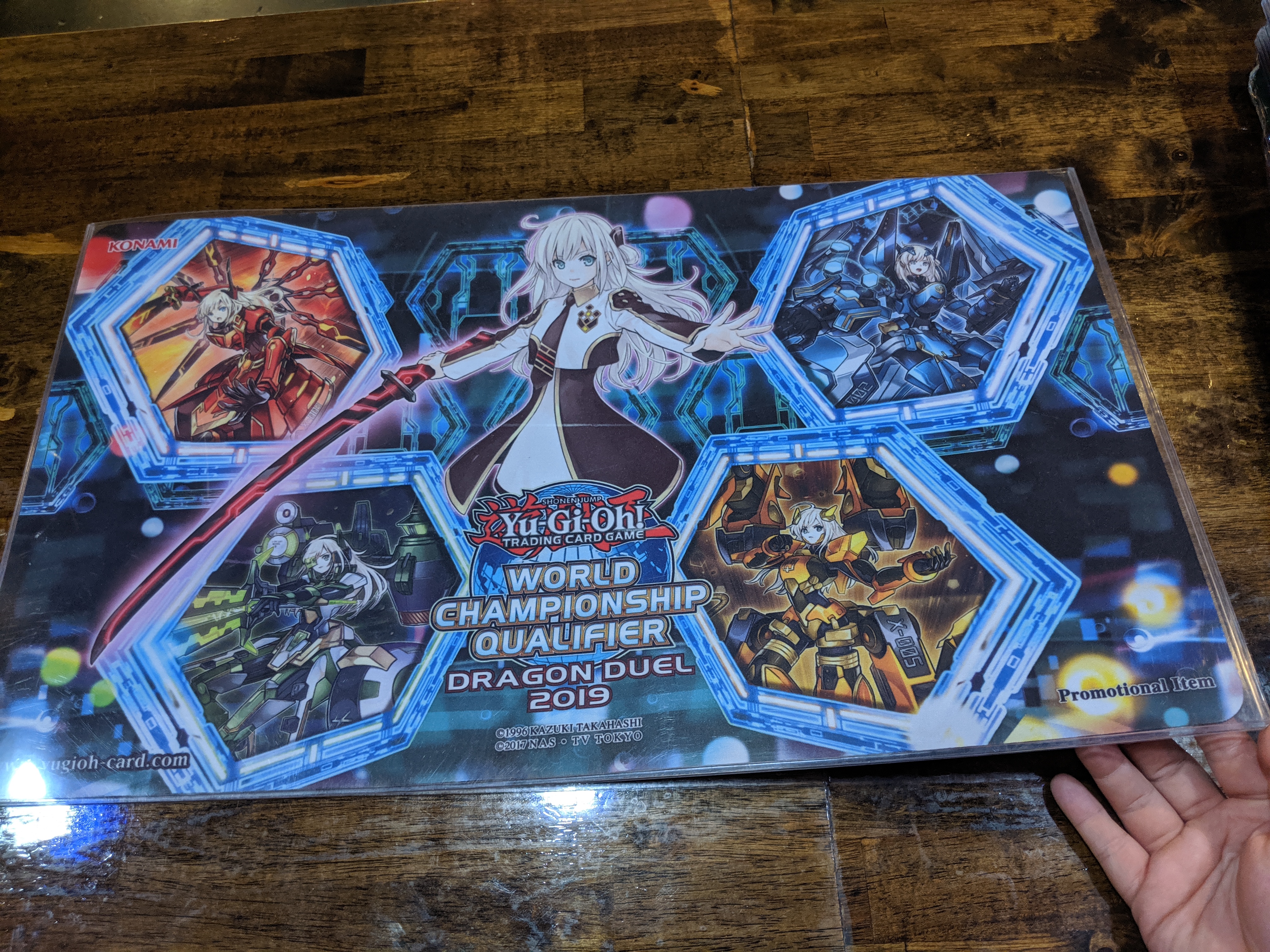 Yugioh 2019 Dragon Duel WCQ TOP CUT Playmat Sky Strikers 